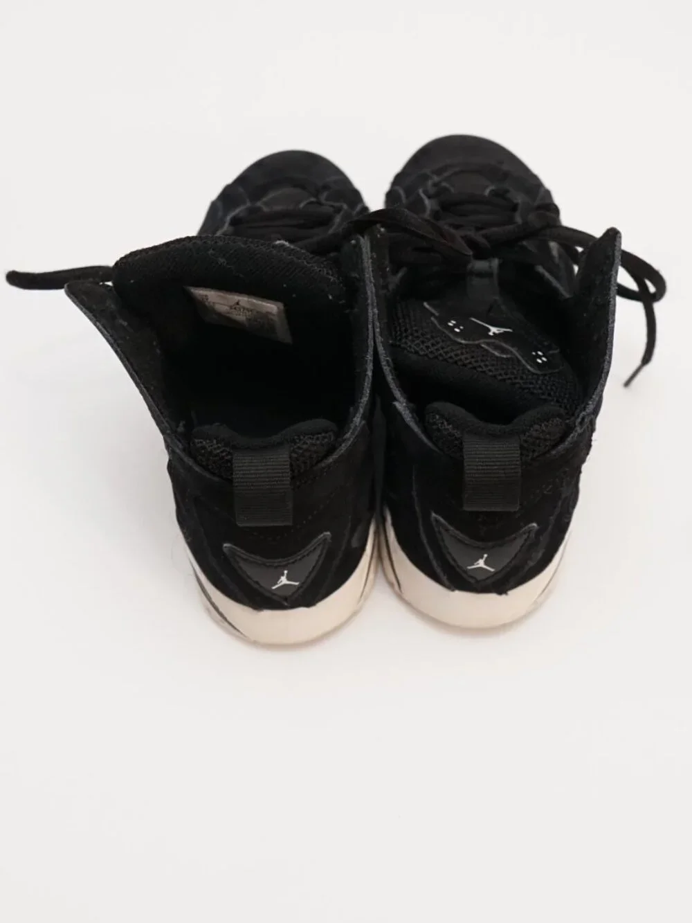 Jordan True Flight Youth Size 3Y – Black/Gray Lace Up High Top Shoes